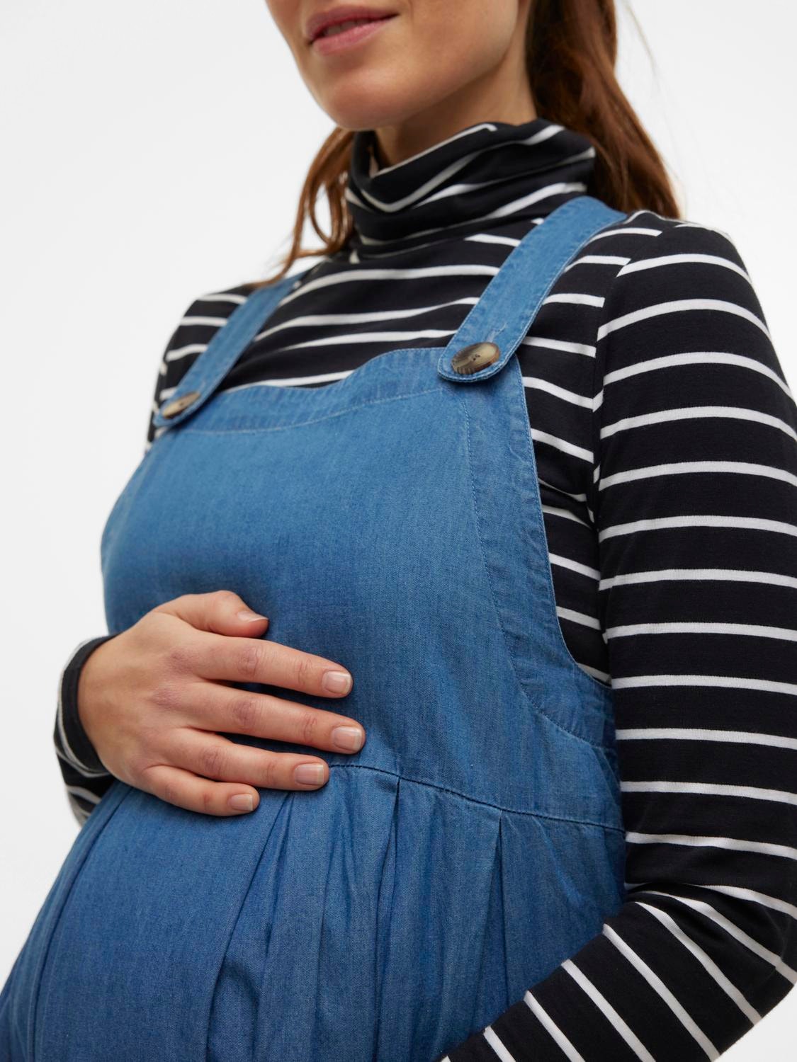 Maternity-dress, Medium Blue