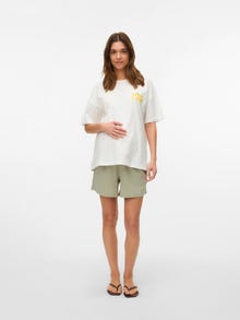 MAMA.LICIOUS Loose Fit Low rise Shorts -Desert Sage - 20020344