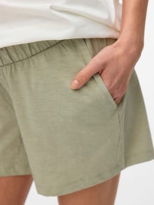MAMA.LICIOUS Loose Fit Low rise Shorts -Desert Sage - 20020344