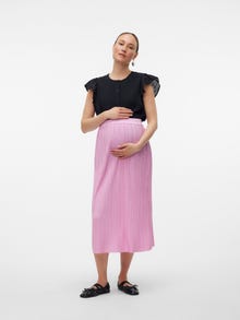 MAMA.LICIOUS Jupe midi Taille haute -Pastel Lavender - 20020361