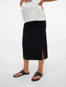 MAMA.LICIOUS Falda midi Cintura alta -Black - 20020378
