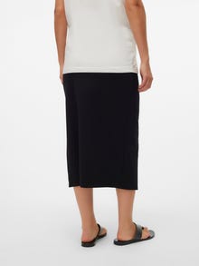 MAMA.LICIOUS Falda midi Cintura alta -Black - 20020378