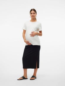 MAMA.LICIOUS Falda midi Cintura alta -Black - 20020378