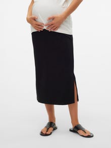 MAMA.LICIOUS Falda midi Cintura alta -Black - 20020378