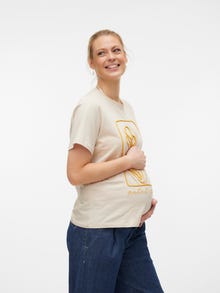 MAMA.LICIOUS Tops Corte regular Cuello en U -French Oak - 20020407