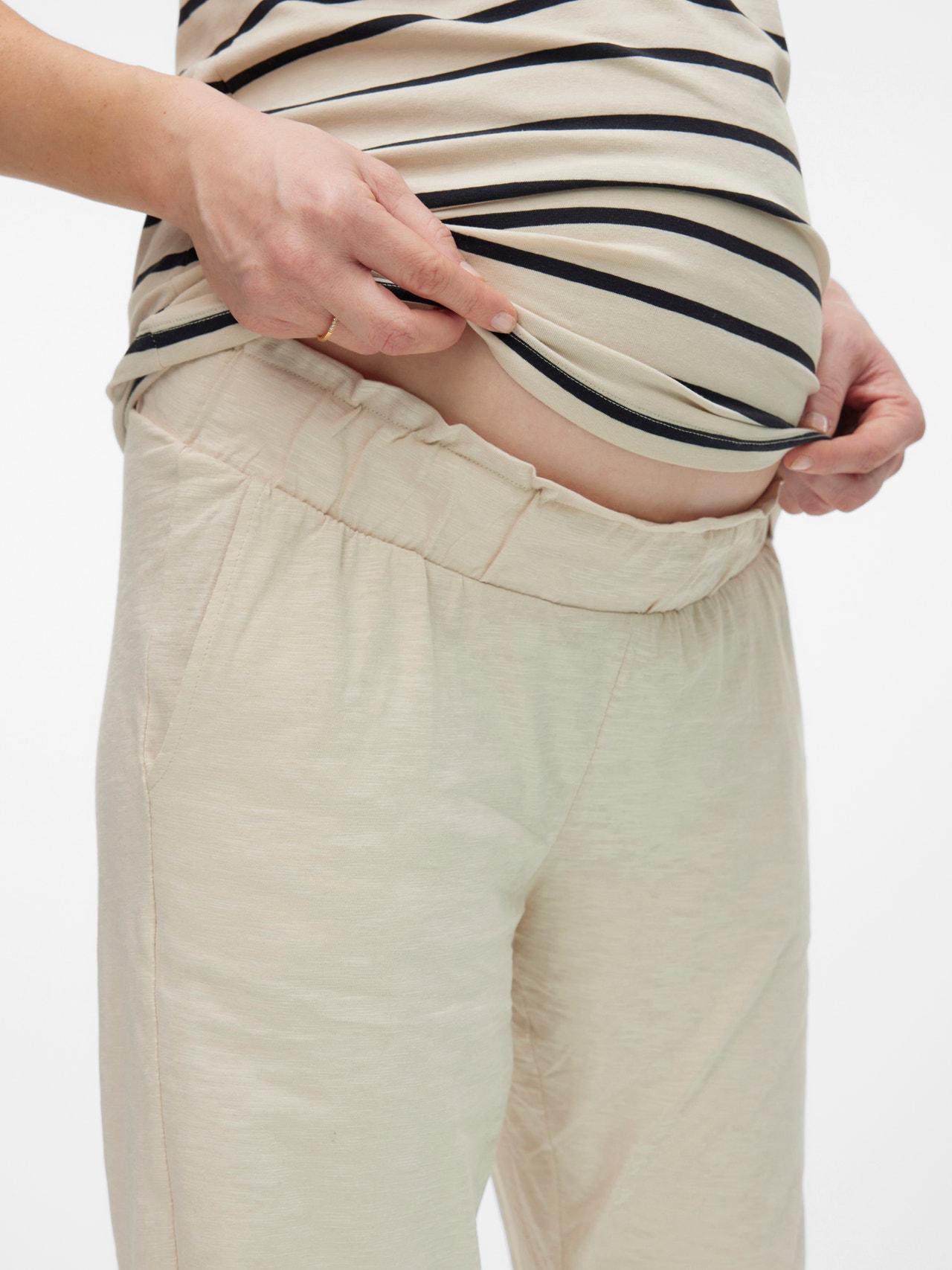 MAMA.LICIOUS Maternity-Pantalon -French Oak - 20020419