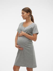 MAMA.LICIOUS Nočno perilo -Light Grey Melange - 20020421