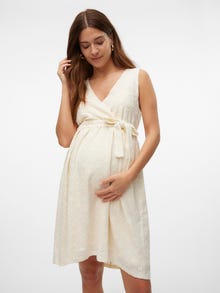 MAMA.LICIOUS MLLOVA Vestido de Maternidad -Snow White - 20020430
