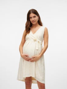 MAMA.LICIOUS MLLOVA Vestido de Maternidad -Snow White - 20020430