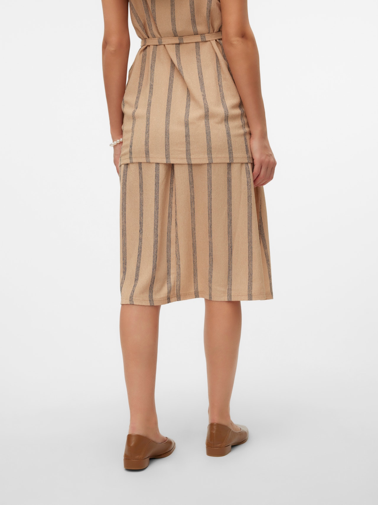 MAMA.LICIOUS Vente-nederdel overall -Savannah Tan - 20020441