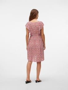 MAMA.LICIOUS MLNIKI Maternity Dress -Peach Melba - 20020453