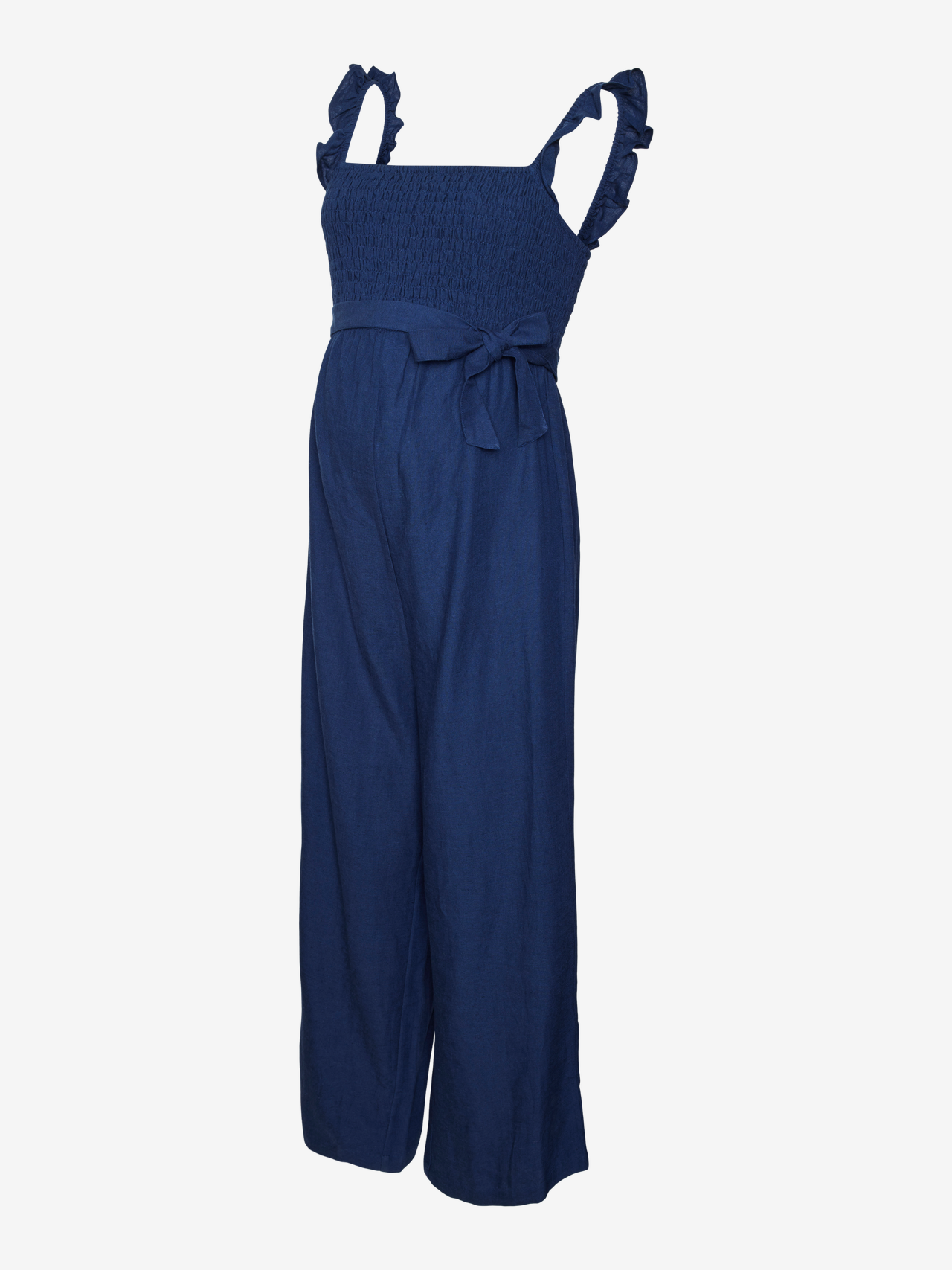 Linen maternity jumpsuit shop