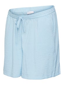 MAMA.LICIOUS Shorts Corte regular Talle medio -Stonewash - 20020462