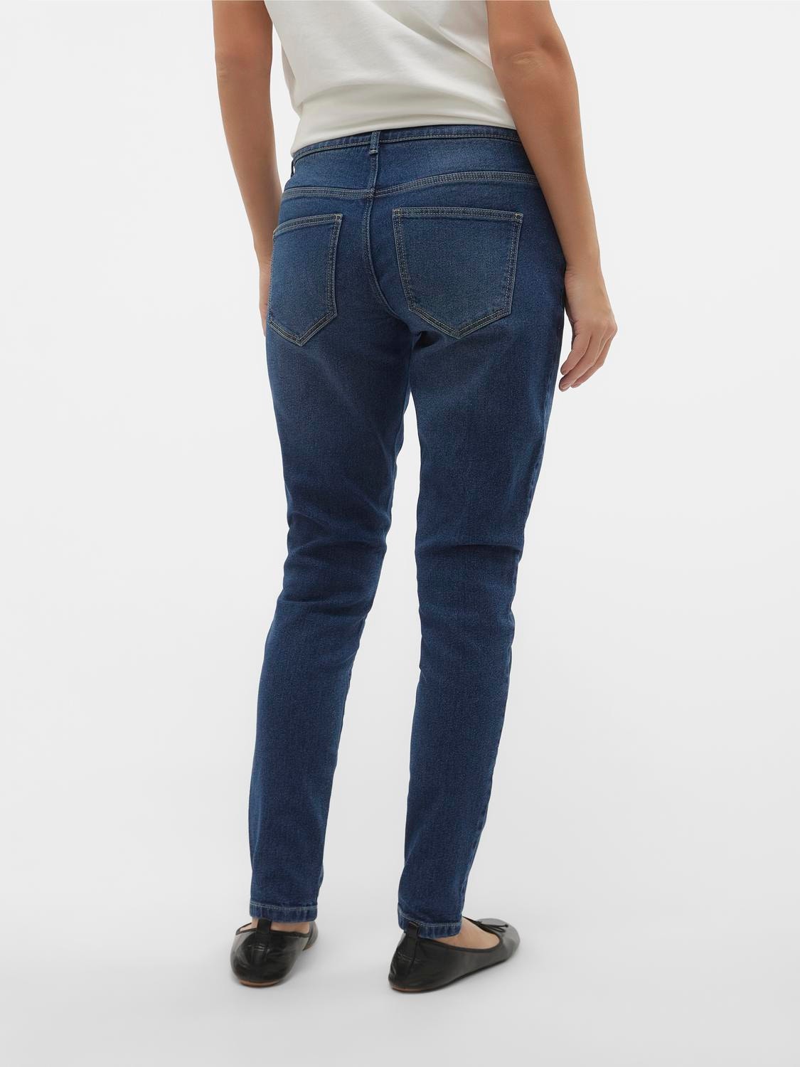 MAMA.LICIOUS Jeans Skinny Fit -Medium Blue Denim - 20020468