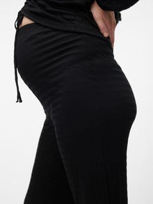 MAMA.LICIOUS Regular fit Housut -Black - 20020469