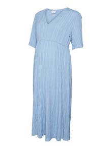 MAMA.LICIOUS Maternity-dress -Stonewash - 20020511