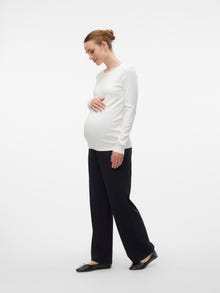 MAMA.LICIOUS Pantalones Corte loose Talle medio -Black - 20020525
