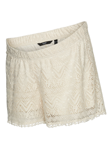 MAMA.LICIOUS Zwangerschaps-shorts -Birch - 20020547