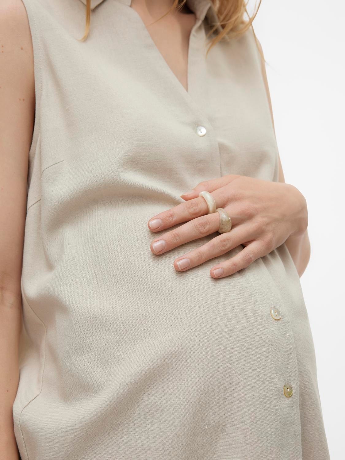 MAMA.LICIOUS Maternity-shirt -Silver Lining - 20020549