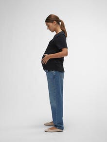 MAMA.LICIOUS Maternity-jeans -Medium Blue Denim - 20020566
