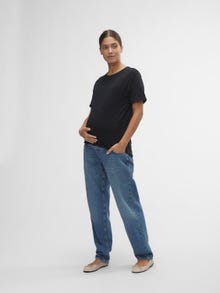 MAMA.LICIOUS Maternity-jeans -Medium Blue Denim - 20020566