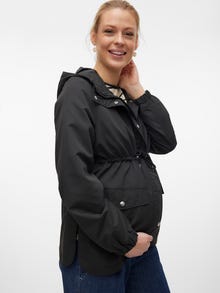 MAMA.LICIOUS Hupussa Joustavat hihansuut Parkatakit -Black - 20020588