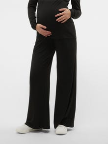 MAMA.LICIOUS Pantaloni Regular Fit -Black - 20020623