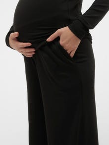 MAMA.LICIOUS Pantalons Regular Fit -Black - 20020623