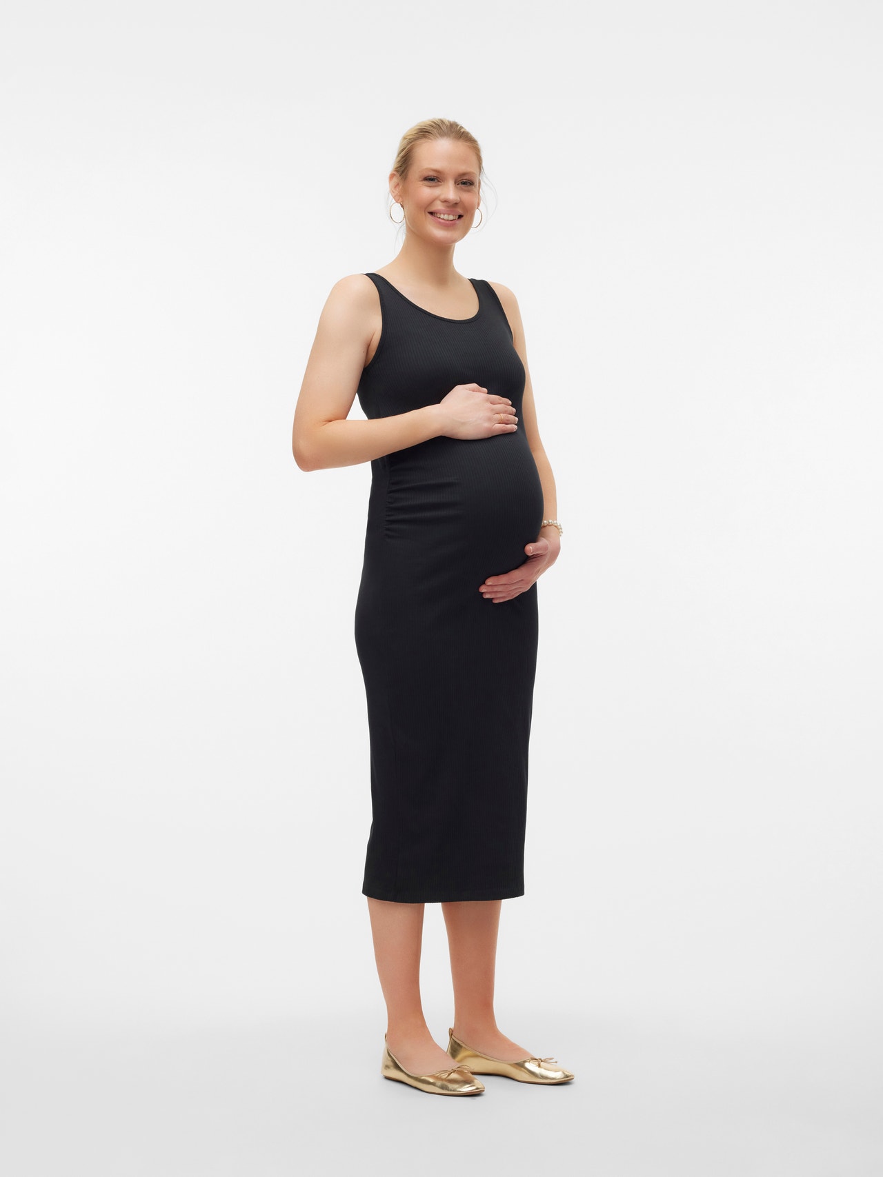 MAMA.LICIOUS Maternity-dress -Black - 20020647