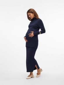 MAMA.LICIOUS Spódnica midi -Navy Blazer - 20020686