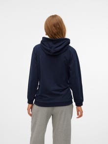 MAMA.LICIOUS Sudadera Corte regular Capucha -Navy Blazer - 20020710