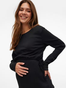 MAMA.LICIOUS Top Regular Fit Paricollo -Black - 20020726