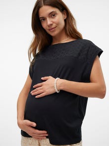 MAMA.LICIOUS Maternity-top -Black - 20020748