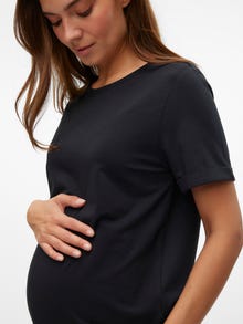 MAMA.LICIOUS Umstands-T-SHIRT -Black - 20020775