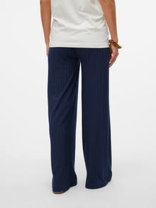 MAMA.LICIOUS Krój regularny Spodnie -Navy Blazer - 20020820