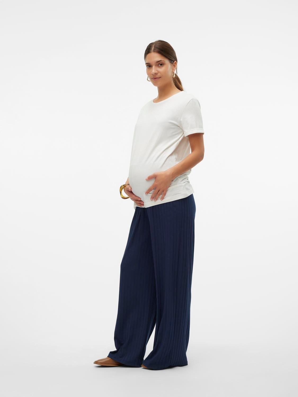 Pantaloni Regular Fit Vita alta