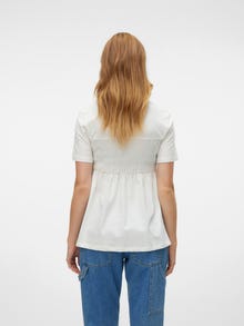 MAMA.LICIOUS T-shirts Regular Fit Col rond -Snow White - 20020837