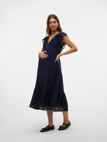 MAMA.LICIOUS VMMEMILIE Sukienka Ciążowa -Navy Blazer - 20020889