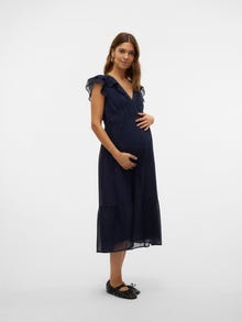 MAMA.LICIOUS VMMEMILIE Sukienka Ciążowa -Navy Blazer - 20020889