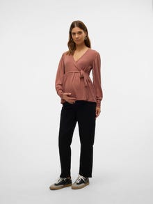 MAMA.LICIOUS Maternity-top -Mocha Bisque - 20020928