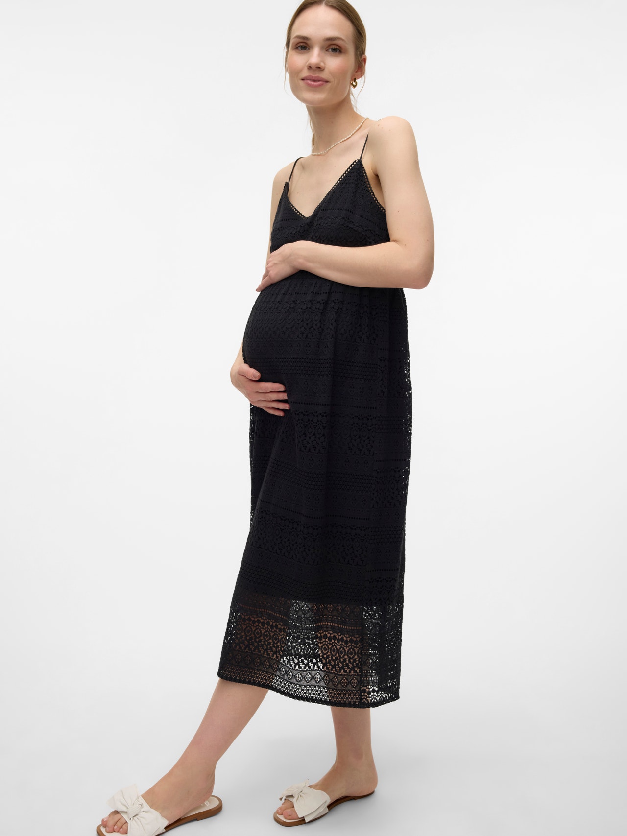MAMA.LICIOUS Maternity-dress -Black - 20020973