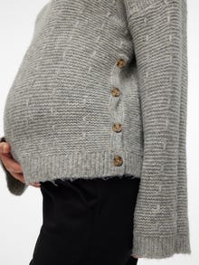 MAMA.LICIOUS Pulóveres Cuello redondo -Medium Grey Melange - 20020982