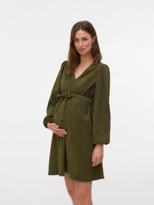 MAMA.LICIOUS MLJANE Maternity Dress -Winter Moss - 20021045
