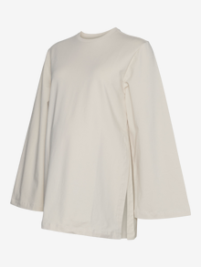 MAMA.LICIOUS Sudadera Corte loose Cuello redondo -Birch - 20021049