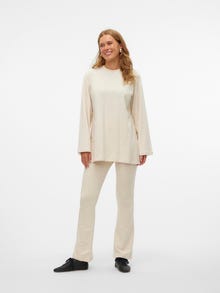 MAMA.LICIOUS Sudadera Corte loose Cuello redondo -Birch - 20021049
