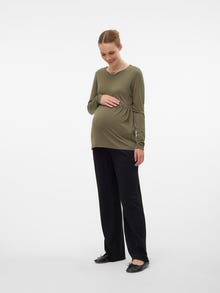 MAMA.LICIOUS Maternity-trousers -Black - 20021088