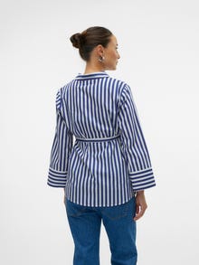 MAMA.LICIOUS Camicie Regular Fit Collo Camicia -Snow White - 20021183