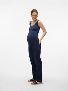 MAMA.LICIOUS Maternity-jeans -Medium Blue Denim - 20021260