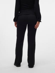 MAMA.LICIOUS Regular Fit Bukser -Black - 20021340