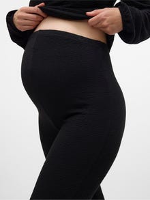 MAMA.LICIOUS Regular Fit Bukser -Black - 20021340